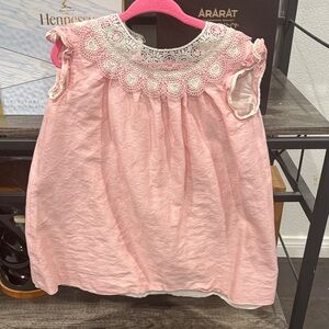 Gucci Pink Lace Kids Dress
